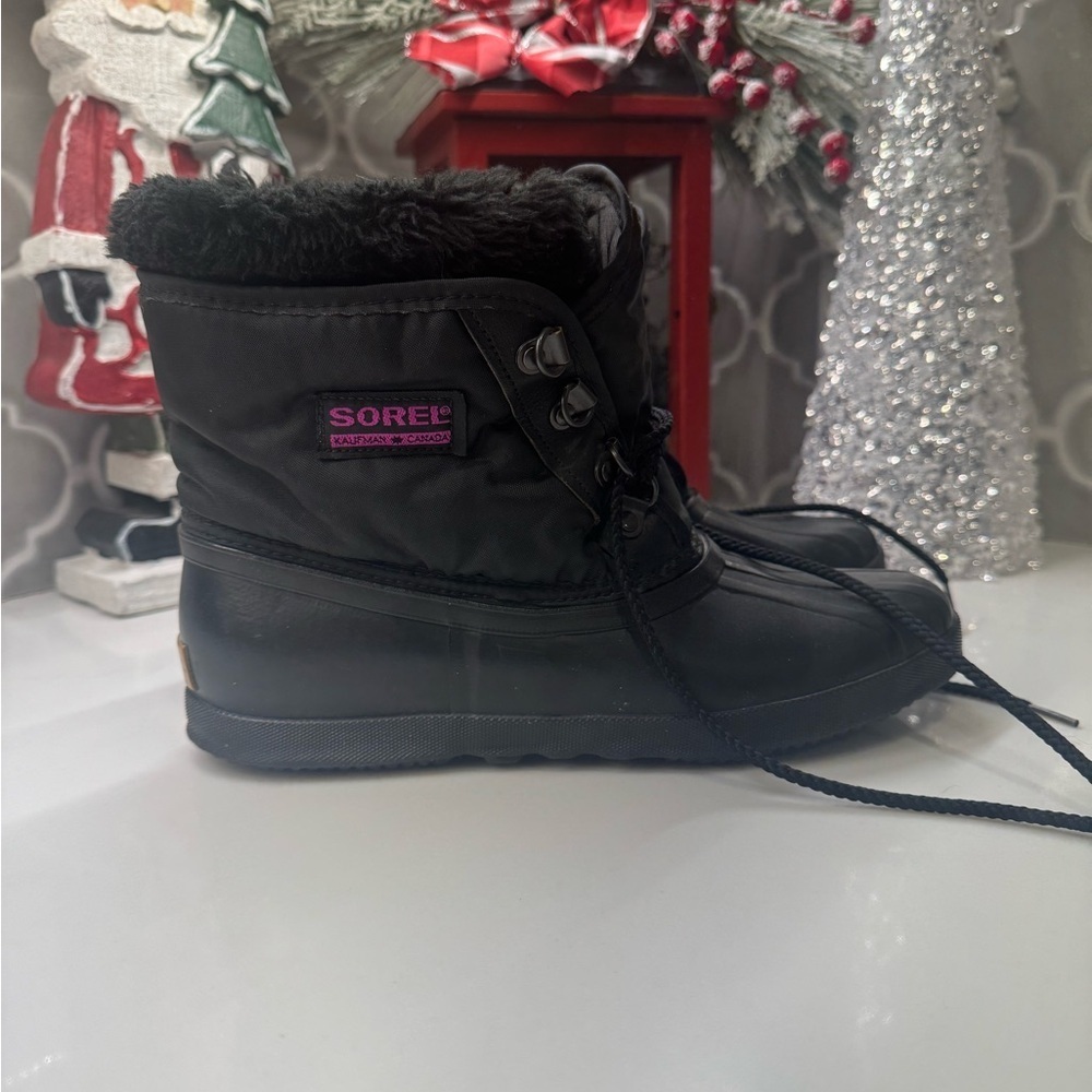 SOREL Kaufman Canada Winter Duck Boots Women’s Fur Lined Waterproof Snow Boots
